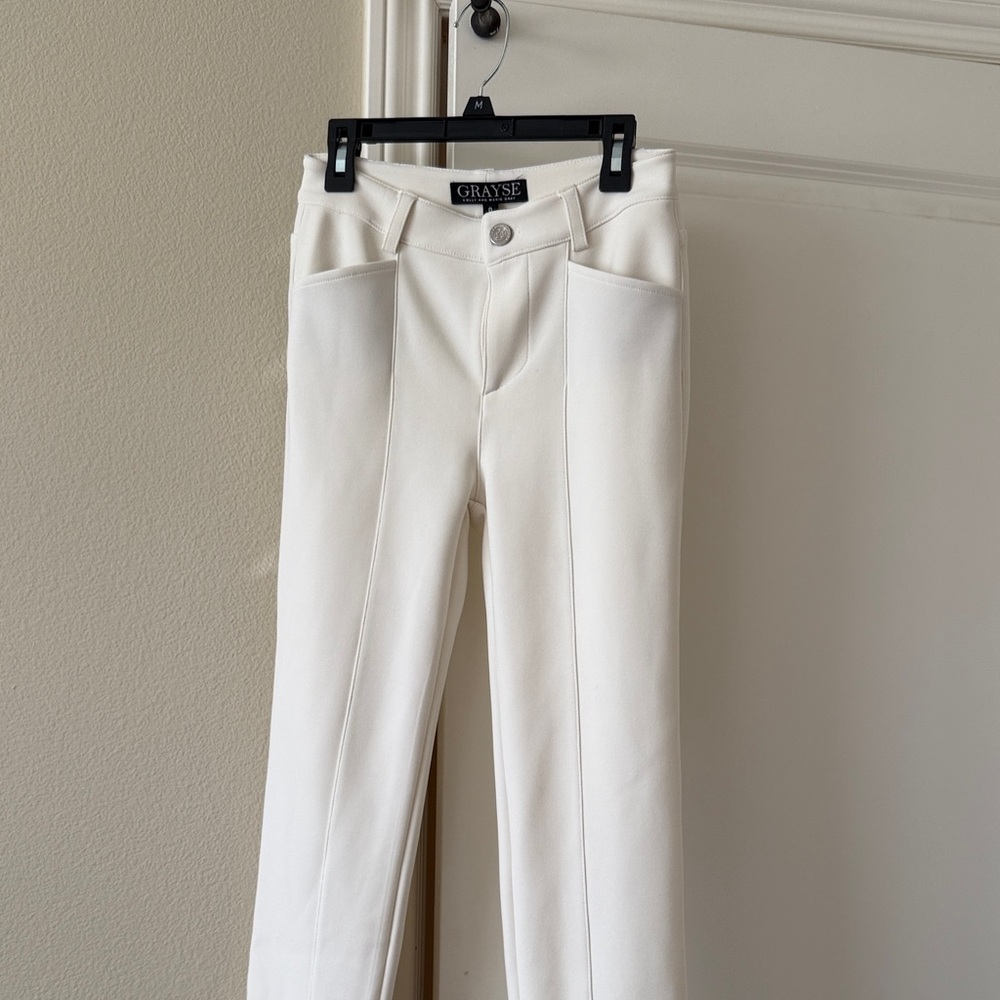 Women's White Trousers